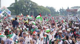 FOTO : Masyarakat Kabupaten Subang Gelar Aksi Bela Palestina (Tonny Rivani/SUARA UTAMA)