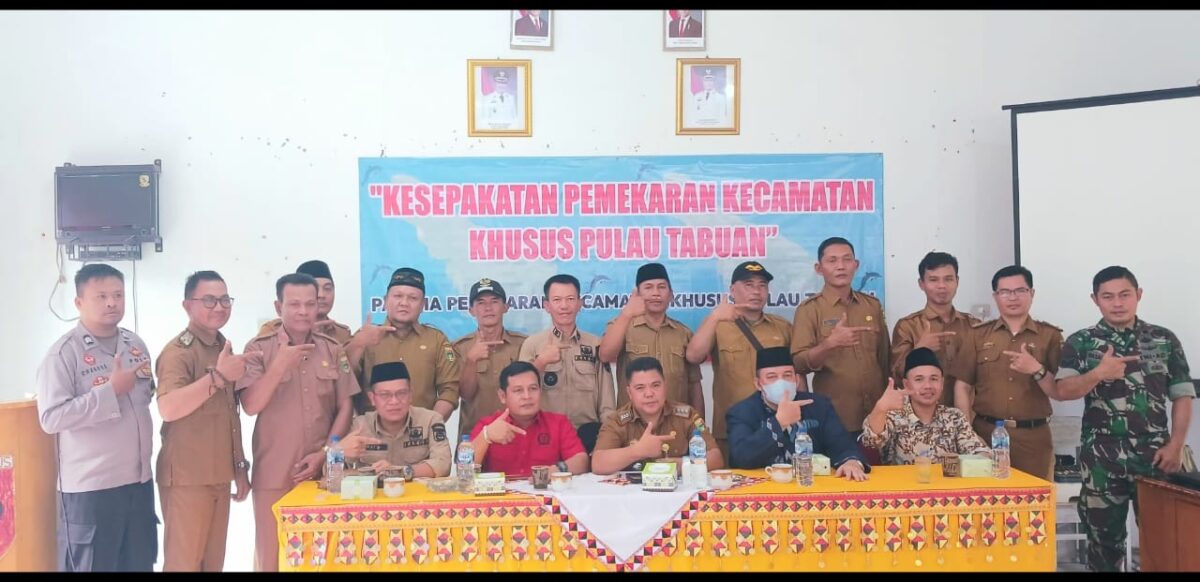 Rapat Kesepakatan Pemekaran Kecamatan Khusus Pulau Tabuan (23/6/2025) SUARA UTAMA.ID