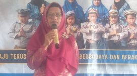 DARWATI Saat Temu Pamit dan Pelepasan siswa TK Dharmawanita (3/6) SUARAUTAMA.ID