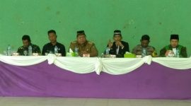 Foto: Pelantikan Perangkat Desa dan BPD Desa Muara Lawai 