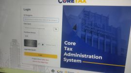 Ilustrasi Foto Aplikasi Coretax