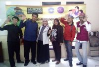 Aris Munandar Saat Sedang Mengikuti Pelatihan Dongeng Anak