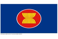 FOTO Bendera ASEAN  2025. BY Tonny Rivani/SUARA UTAMA ID