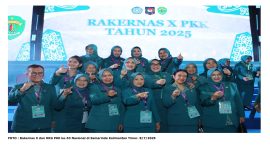 FOTO : Rakernas X dan HKG PKK ke-53 Nasional di Samarinda Kalimantan Timur. 8/7/2025