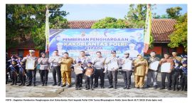 FOTO : Kegiatan Pemberian Penghargaan dari Kakorlantas Polri kepada Polisi Cilik Tunas Bhayangkara Polda Jawa Barat-8/7/2025 (Foto bphs red)