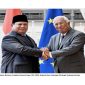Foto BPMI : Presiden Prabowo Bertemu Presiden Dewan Eropa,: IEU-CEPA, Sejarah Baru Hubungan Strategis Indonesia-Eropa.
