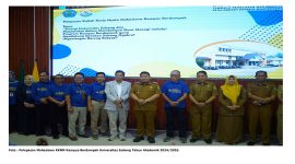 Foto : Pelepasan Mahasiswa KKNM Kampus Berdampak Universitas Subang Tahun Akademik 2024/2025.