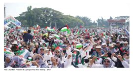 Foto : Aksi Bela Palestina di Lapangan Alun Alun Subang - 2025