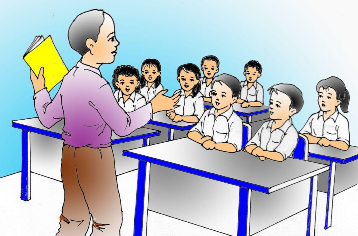 Ilustrasi Mengajar Kelas 
|| suarautama.id