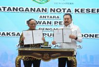 Ketua Dewan Pers dan Kepala Kejaksaan Agung RI