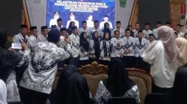 FOTO : Pengurus PGRI Padang Pariaman Resmi Dilantik (Suwardi Chan/SUARA UTAMA)