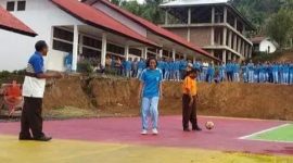 FOTO : SMAN 1 Mauponggo Awali Tahun Ajaran Baru dengan Doa Lintas Aman dan Aksi Peduli Remaja (Severinus Je/SUARA UTAMA)