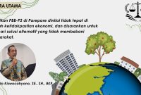 Yulianto Kiswocahyono, SE., SH., BKP, Konsultan Pajak, memberikan penjelasan mengenai dampak negatif kenaikan PBB-P2 terhadap masyarakat dan ekonomi daerah, yang dapat membebani rakyat di tengah ketidakpastian ekonomi.