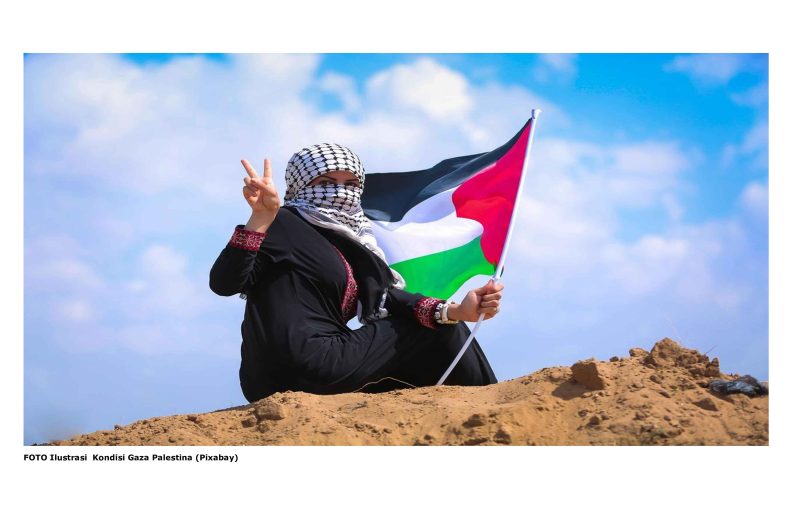 FOTO Ilustrasi  Kondisi Gaza Palestina (Pixabay)