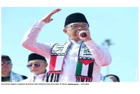 Foto Menlu Sugiono Tegaskan Komitmen Bela Palestina Pada Aksi Akbar di Monas (kemlu.go.id.) - 3/8/2025