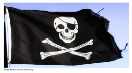 Gambar Bendera One Piece dari Pixabay