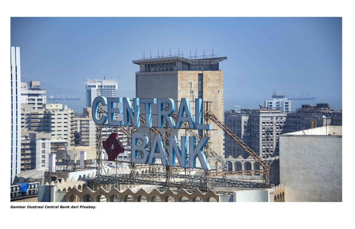 Gambar Ilustrasi Central Bank dari Pixabay.