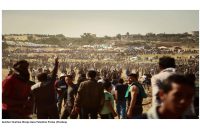 Gambar Ilustrasi Warga Gaza Palestina Protes (Pixabay)