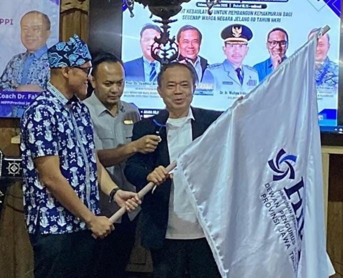 Musyawarah Daerah DPD HIPPI Provinsi Jawa Timur di Camp King Sulaiman, Kota Malang – 5 Agustus 2025. Coach Fahmi Terpilih sebagai Ketua Umum HIPPI Jatim (Foto: Instagram @hippijawatimur/SUARA UTAMA)