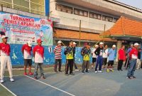 Turnamen Tenis Mojokerto Raya 2025 Resmi Dimulai, Semarakkan HUT RI ke-80 (Foto: Agus Wahyudi/SUARA UTAMA)
