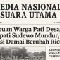 Sudewo, lahir 11 Oktober 1968 adalah politikus Indonesia yang menjabat sebagai Bupati Kabupaten Pati untuk periode 2025 hingga 2030 (Sumber : Wikipedia/SUARA UTAMA