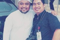 Mas Andre Hariyanto, Pimpinan Media Nasional Suara Utama, bersama KH. Dr. Amir Faishol Fath, M.A., Doktor Tafsir IIUI sekaligus Juri Hafiz di RCTI. (Foto: Dokumentasi Wawancara & Taklim Jurnalistik/Suara Utama)