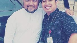 Mas Andre Hariyanto, Pimpinan Media Nasional Suara Utama, bersama KH. Dr. Amir Faishol Fath, M.A., Doktor Tafsir IIUI sekaligus Juri Hafiz di RCTI. (Foto: Dokumentasi Wawancara & Taklim Jurnalistik/Suara Utama)