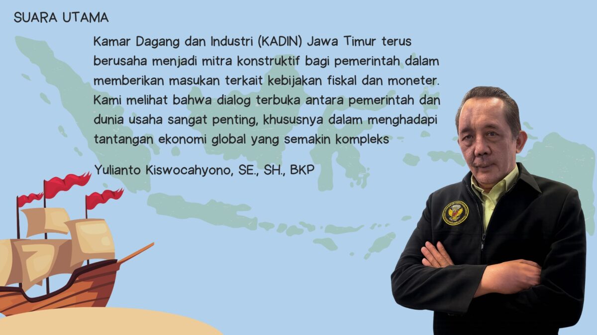Yulianto Kiswocahyono, SE., SH., BKP, Konsultan Pajak Senior dan Ketua Komite Tetap Bidang Fiskal dan Moneter KADIN Jawa Timur, memberikan pandangan kritis tentang kebijakan pajak Indonesia.