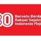 Logo HUT ke-80 RI  vector. (Dok.Setneg RI)