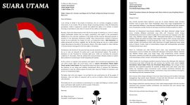 Surat terbuka dari Eko Wahyu Pramono yang ditujukan kepada organisasi internasional seperti Amnesty International, Human Rights Watch, dan Perserikatan Bangsa-Bangsa (PBB)