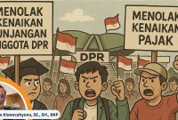 ilustrasi Massa aksi yang terdiri dari mahasiswa, pelajar, dan masyarakat sipil menggelar demonstrasi di depan Gedung DPR RI menolak rencana kenaikan tunjangan anggota DPR dan kenaikan pajak.