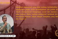 Yulianto Kiswocahyono menyoroti ketidakmatangan kebijakan pemerintah dalam pengelolaan pajak dan ketidakpekaan elit politik, yang memperburuk ketegangan sosial. Ia menekankan pentingnya respons kebijakan yang lebih adil dan responsif terhadap tuntutan rakyat.