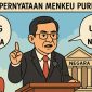 Ilustrasi ironi pernyataan Menkeu Purbaya: anti utang untuk pemuda, pro utang untuk negara.