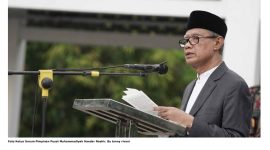 Foto Ketua Umum Pimpinan Pusat Muhammadiyah Haedar Nashir. By tonny rivani