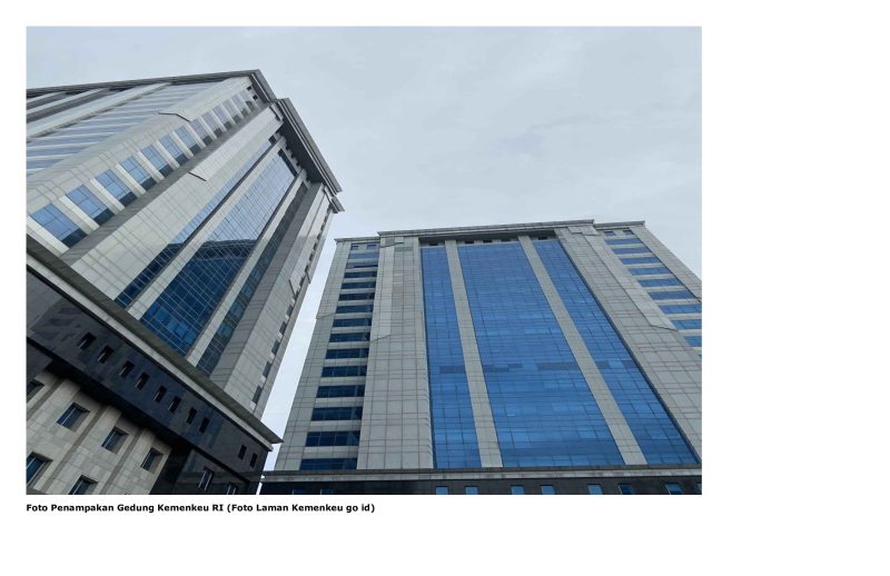 Foto Penampakan Gedung Kemenkeu RI (Foto Laman Kemenkeu go id)