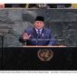Foto Penampakan Pidato Presiden RI pada Sidang Majelis Umum Ke-80 Perserikatan Bangsa-Bangsa – 23/9/2025 ( Foto Kemenlu go id by tonny rivani)
