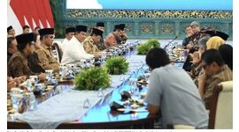 Foto: Presiden Prabowo Menerima Pemuda Lintas Iman di Istana Negara Jakarta 01/09/2025/ foto Komdigi/by tonny rivani.