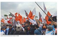Gambar Ilustrasi Aksi Massa Demo di Jakarta - 8/2025