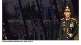 Gambar Ilustrasi Kapolri beserta aktivitas Polri (gambar Polri go id)