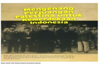 Gambar Ilustrasi Tokoh Palestina Membantu Kemerdekaan Indonesia. 