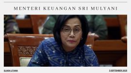 Menteri Keuangan Sri Mulyani Indrawati, yang mendapat sorotan atas pernyataan dan kebijakan fiskalnya dalam menghadapi kritik dari IWPI dan P5I.