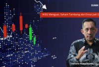 IHSG kembali menguat pada perdagangan 23 September 2025, ditopang kenaikan saham tambang dan emas. Yulianto Kiswocahyono, S.E., S.H., BKP, menilai prospek saham BUMI dan EMAS masih menarik secara fundamental meski perlu diwaspadai potensi koreksi teknikal.
