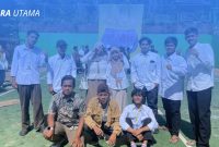 Peserta MAPABA (Masa Penerimaan Anggota Baru) 2025 Pergerakan Mahasiswa Islam Indonesia (PMII) Rayon Ushuluddin dan Filsafat, Komisariat UIN Sunan Ampel Cabang Surabaya berpose bersama seusai kegiatan di Villa Cahaya, Pacet, Mojokerto pada 26–28 September 2025. Acara ini menjadi pintu masuk kaderisasi formal PMII untuk melahirkan anggota baru yang berintegritas, kritis, dan berdaya guna bagi umat dan bangsa.