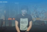 Ferry Irwandi, CEO Malaka Project, saat namanya disebut dalam polemik dengan Satuan Siber TNI. Kasus ini memicu perdebatan soal batas kewenangan militer dan kebebasan berekspresi di ruang digital.