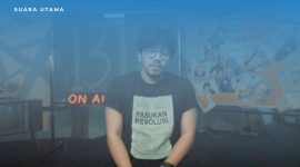 Ferry Irwandi, CEO Malaka Project, saat namanya disebut dalam polemik dengan Satuan Siber TNI. Kasus ini memicu perdebatan soal batas kewenangan militer dan kebebasan berekspresi di ruang digital.