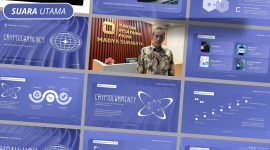 Yulianto Kiswocahyono, SE., SH., BKP, konsultan pajak senior, memberikan edukasi mengenai pergerakan Bitcoin serta tantangan regulasi aset kripto di Indonesia, dalam konteks keterkaitannya dengan pajak dan dinamika pasar global.