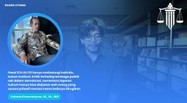 Yulianto Kiswocahyono, SE., SH., BKP, menyatakan perlindungan Pasal 27A UU ITE tidak berlaku bagi institusi atau korporasi, melainkan hanya untuk individu yang nama baiknya dirugikan.