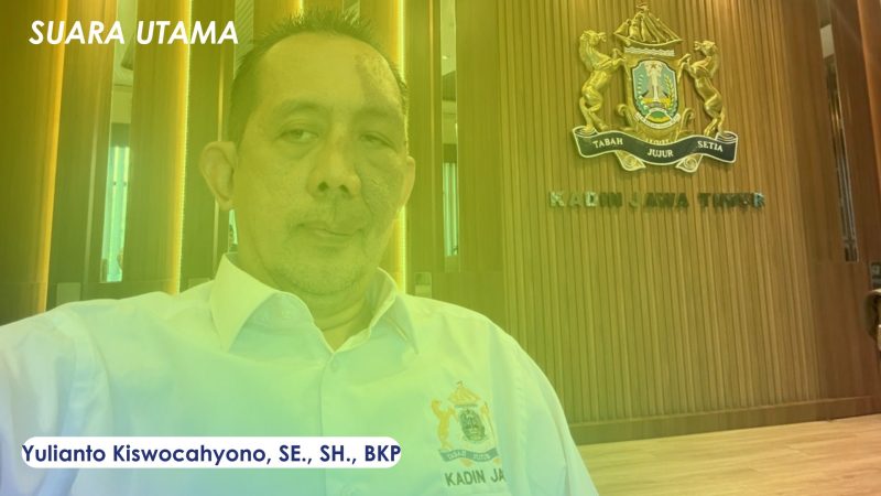 Yulianto Kiswocahyono, SE., SH., BKP, Konsultan Pajak sekaligus Ketua Komite Tetap Bidang Fiskal dan Moneter KADIN Jawa Timur.