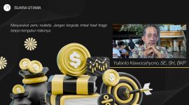 Masyarakat perlu realistis. Jangan tergoda imbal hasil tinggi tanpa mengukur risikonya,” ujar Yulianto Kiswocahyono, SE., SH., BKP, Konsultan Pajak Senior sekaligus Ketua Komite Tetap Bidang Fiskal dan Moneter KADIN Jawa Timur.