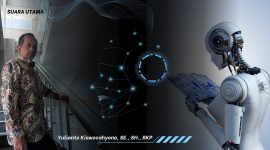 Konsultan pajak senior Yulianto Kiswocahyono, SE., SH., BKP (kiri) menekankan pentingnya konsultan pajak mengikuti perkembangan teknologi, termasuk Artificial Intelligence (AI). Menurutnya, AI harus dipandang sebagai mitra kerja untuk meningkatkan produktivitas tanpa mengabaikan integritas dan etika profesi